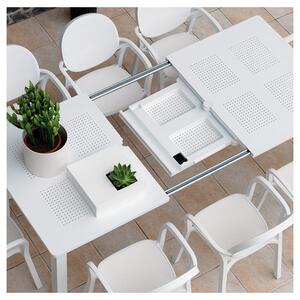 Nardi Libeccio fehér bővíthető kerti asztal