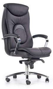 Quad irodai fotel, fekete