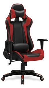 Velocity gamer szék, fekete / piros