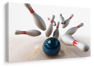 Kép - bowling (90x60 cm)