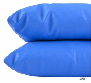 EMI kék színű műbőr párna: 40X40 cm