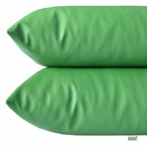 EMI retro zöld színű műbőr párna: Egyedi méret rendelése telefonon