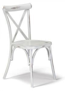 GS 972 szék antik fehér szín