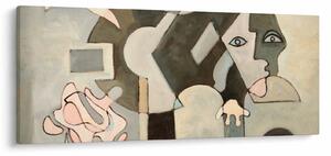 Kép - kubizmus (120x50 cm)