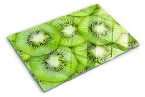 Üveg vágódeszka Kiwi szeletek