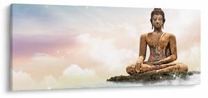 Kép - Buddha vigyáz a földre (120x50 cm)