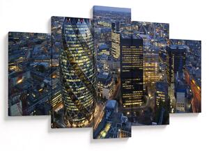 Kép - London esti panorámája (150x105 cm)