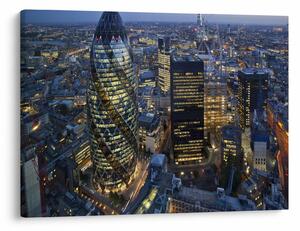 Kép - London esti panorámája (70x50 cm)