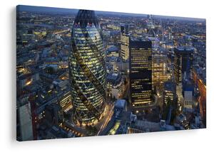 Kép - London esti panorámája (90x60 cm)