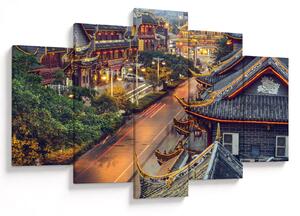 Kép - Qintai Road, Chengdu, Kína (150x105 cm)