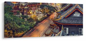 Kép - Qintai Road, Chengdu, Kína (120x50 cm)