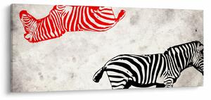 Kép - Zebrák (120x50 cm)