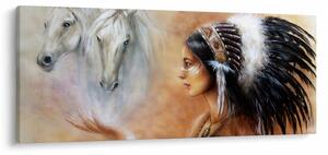 Kép - Indiánok varázslata (120x50 cm)