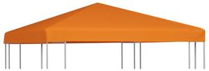 VidaXL narancssárga pavilon tetőponyva 310 g/m², 3 x 3 m