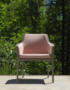 NET Relax kerti szék, szürke, ülő és hátpárnával