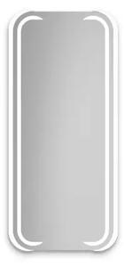 Mezős fehér LED tükör 50 x 80 cm