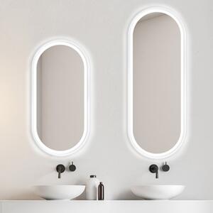 Tükör Zeta fehér LED 40 x 60 cm