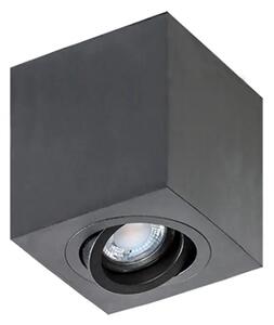 Modern spotlámpa Brant SQ IP44 fekete