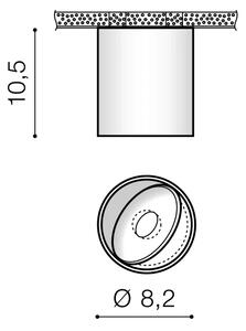 LED spotlámpa Boston fehér