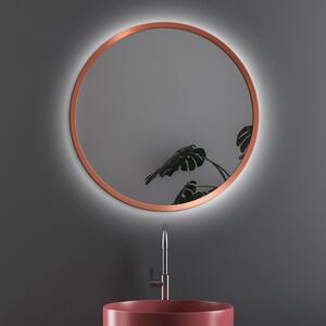 Nordic Copper LED tükör o 100 cm