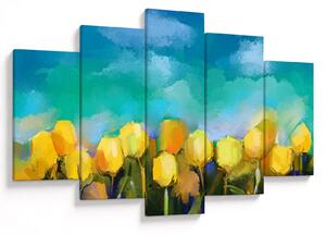 Sárga tulipán képe (150x105 cm)