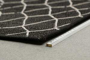Crossley kültéri szőnyeg, fekete, 170x240 cm