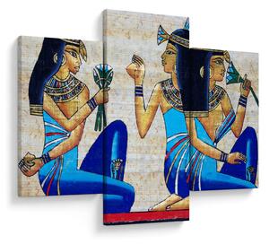 Kép - egyiptomi festmények (90x60 cm)