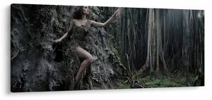 Kép - erdei tündér (120x50 cm)