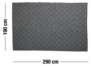 Josephine kültéri szőnyeg, szürke, 190x290 cm