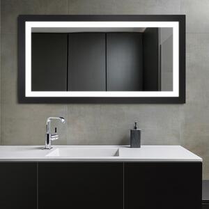 Mirror Wood LED Niki D típusú 100 x 63 cm