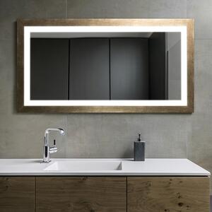 Mirror Wood LED Formio D típusú 100 x 63 cm