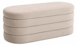 Veluto puff szett Beige / 42,5 cm / 45 cm