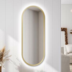 Mirror Zeta LED Gold Ambient 40 x 60 cm