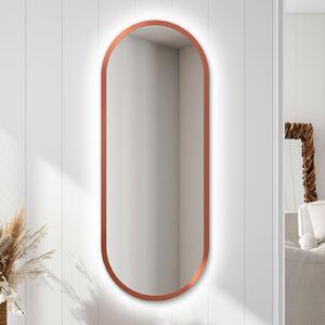 Mirror Zeta LED Copper Ambient 40 x 60 cm