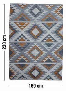 Kordia kilim szőnyeg, multicolor, 160x230 cm
