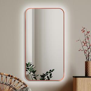 Mirror Mirel SLIM LED Ambient Copper 40 x 60 cm