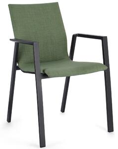 ODEON prémium kültéri szék - zöld/antracit