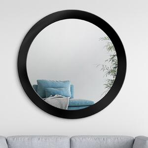 Mirror Nordic Balde Black o 100 cm