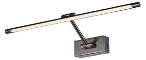 LED fali lámpa Davinci 58 fekete chrom