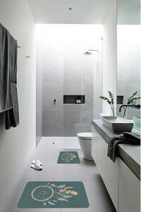 Zöld fürdőszobai kilépő szett 2 db-os 60x100 cm – Mila Home