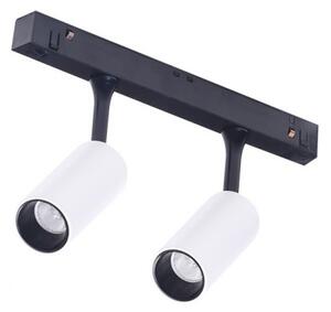 LED sínlámpa Alfa Nikki 2 Track Magnetic 2X3W 3000K fehér/Bk