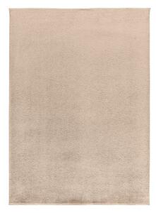 Bézs mikroszálas szőnyeg 120x170 cm Coraline Liso – Universal