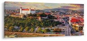 Kép - panoráma, Pozsony, Szlovákia (120x50 cm)