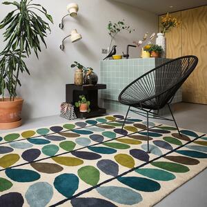 Orla Kiely gyapjú szőnyeg multi stem kingfisher 059507 - 120 x 180 cm