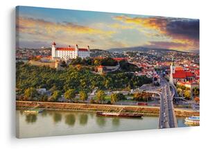 Kép - panoráma, Pozsony, Szlovákia (90x60 cm)