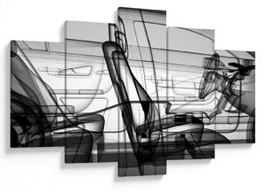 Kép - 3D-s autómodell (150x105 cm)