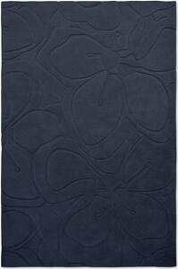 Ted Baker gyapjú szőnyeg romantic magnolia dark blue 162708 - 140 x 200 cm