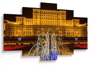 Kép - A Parlament palotája, Bukarest, Románia (150x105 cm)