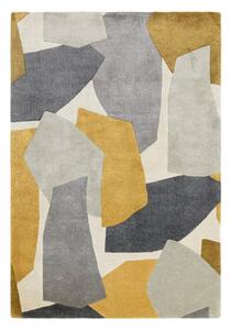 Okkersárga-szürke kézi szövésű szőnyeg újrahasznosított szálakból 120x170 cm Romy – Asiatic Carpets