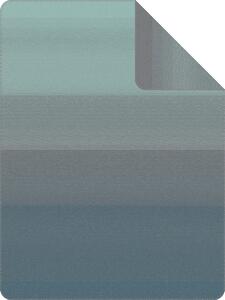 Ibena Toronto takaró türkiz/szürke, 150 x 200 cm